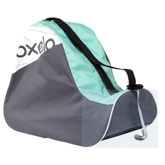 Oxleo 32L Inline Ice Skate Storage Carry Bag Zipper Top Mesh Adjustable Strap - Picture 1 of 9
